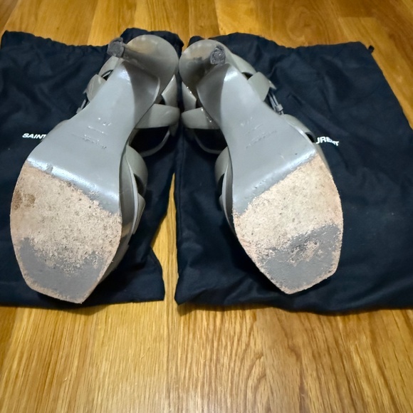 YSL - SAINT LAURENT Women's Tribute Platform Sandals - Picture 5 of 12